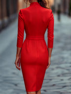 Black Belted Dress