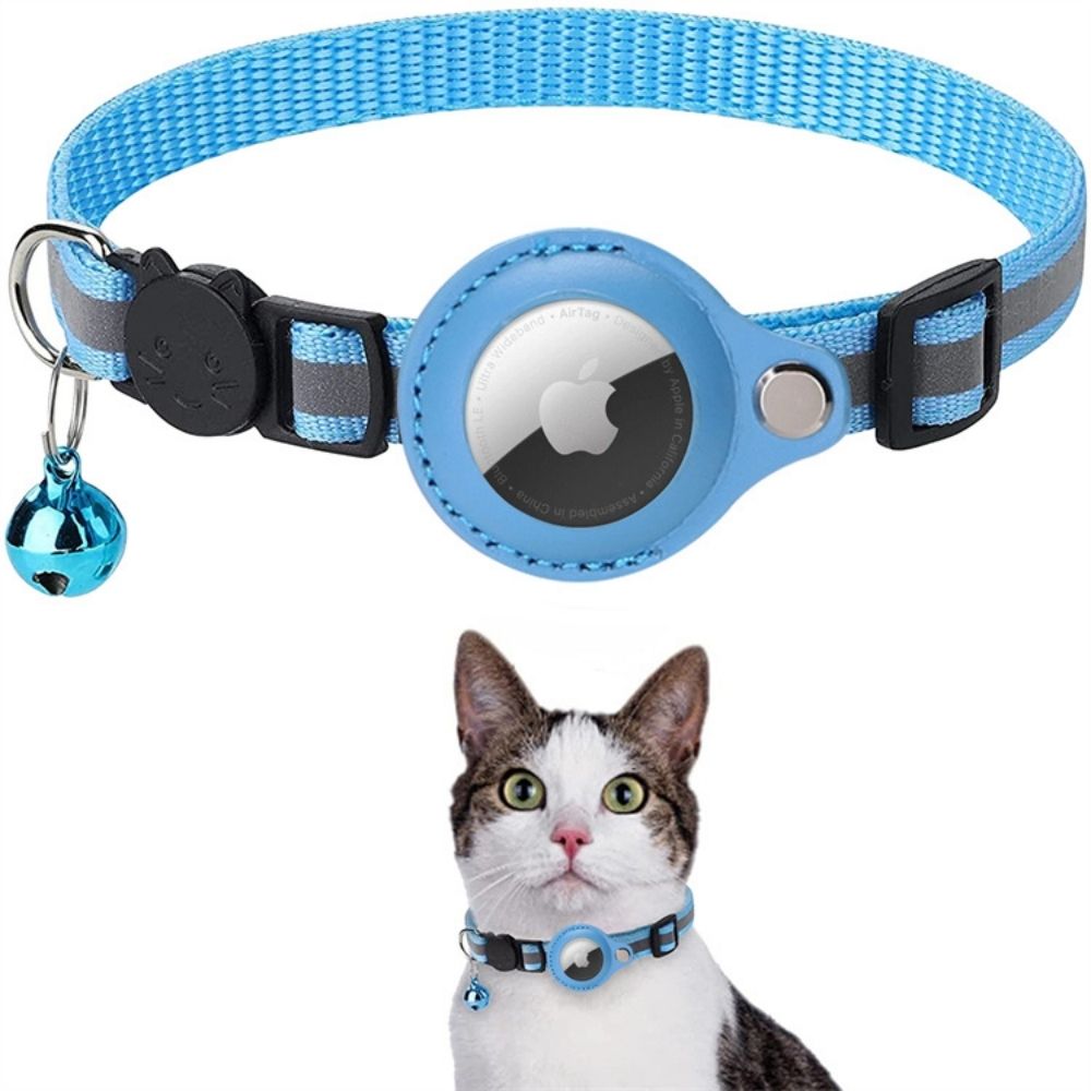 Cat Owners Safety Collar – Reflective Design with GPS Holder and Quick-Release Buckle 10