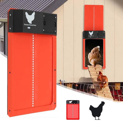 Chicken Owners Automatic Coop Door – Smart Light-Sensor Weatherproof Design 1