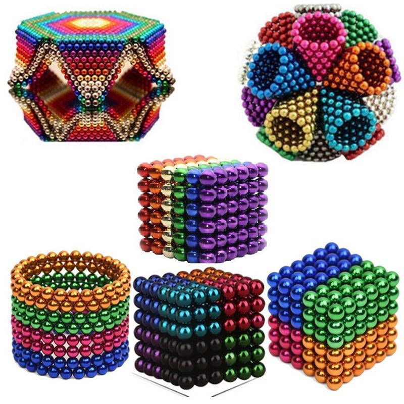 Creative Play Magnetic Balls – Colorful Stress Relief and Skill Development 0