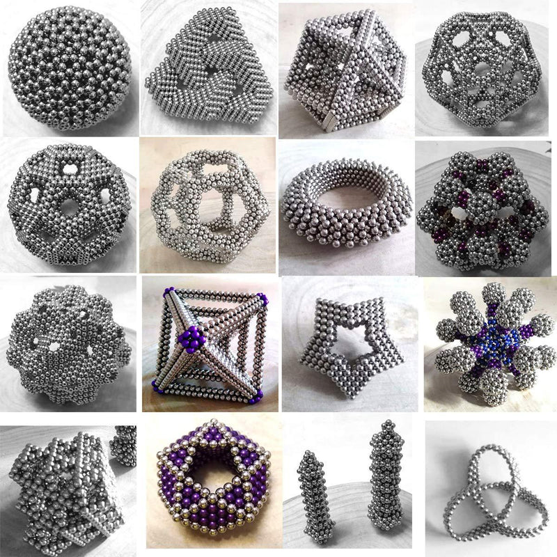 Creative Play Magnetic Balls – Colorful Stress Relief and Skill Development 5