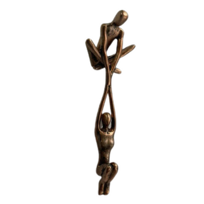 Home Decor Sculpture Figurine – Unique Love and Balance Design for Elegant Display 4