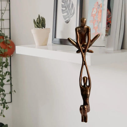 Home Decor Sculpture Figurine – Unique Love and Balance Design for Elegant Display 7