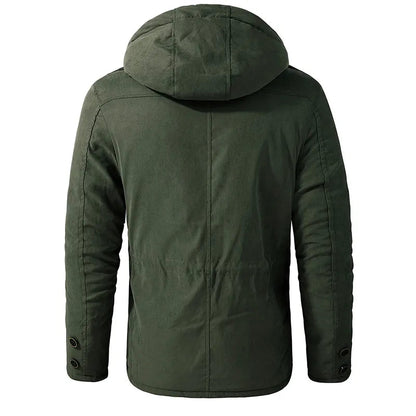 Men's Parka Jacket – Warm Insulated, Windproof for Cold Weather Adventures 2