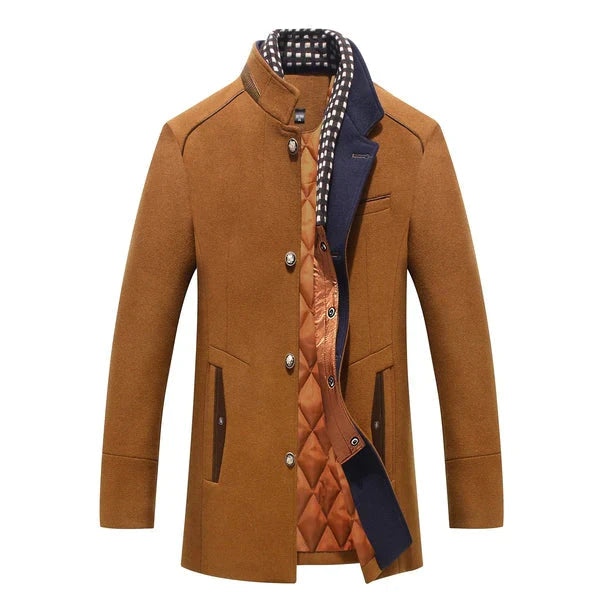 Men's Winter Coat – Elegant Wool Design for Timeless Warmth and Sophistication 0