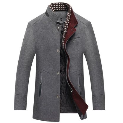 Men's Winter Coat – Elegant Wool Design for Timeless Warmth and Sophistication 3