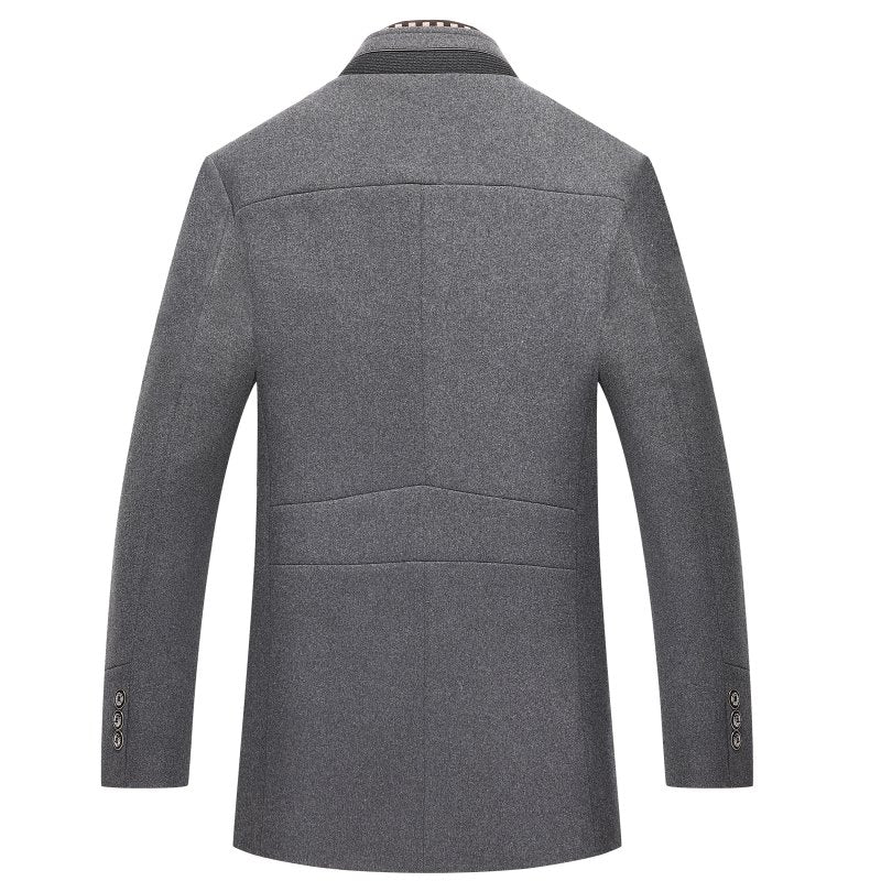 Men's Winter Coat – Elegant Wool Design for Timeless Warmth and Sophistication 4