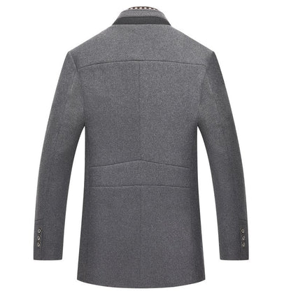 Men's Winter Coat – Elegant Wool Design for Timeless Warmth and Sophistication 4