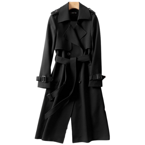 Women's Trench Coat – Stylish Double-Breasted Design for Timeless Elegance 4